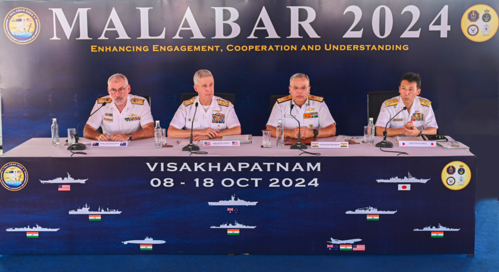 Malabar Exercise Prelims Defence Security Max IAS