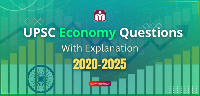 UPSC Prelims Economy PYQs With Explanation 2020- 2025 - Max IAS