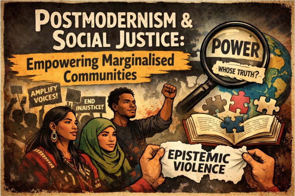 Postmodernism in promoting social justice and empowerment of marginalised communities Max IAS