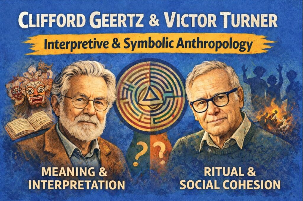 Symbolic approaches of Clifford Geertz and Victor Turner Max IAS
