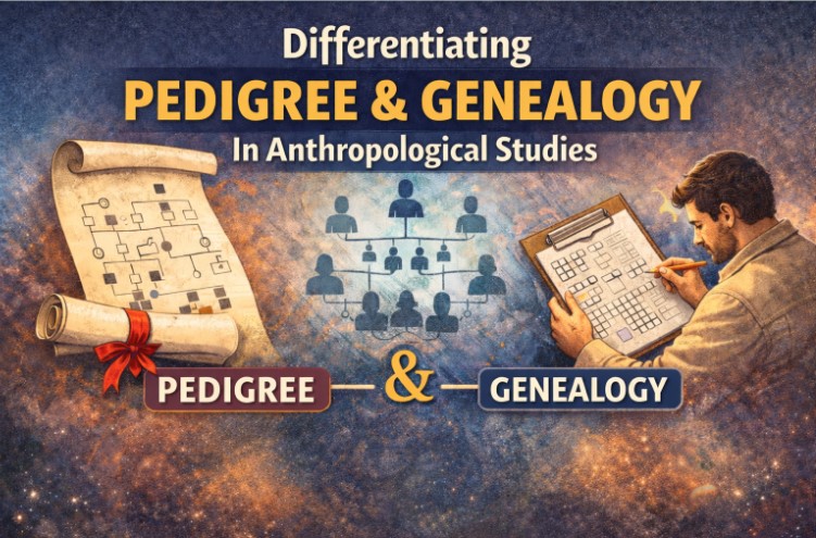 Differentiate between pedigree and genealogical analyses Max IAS