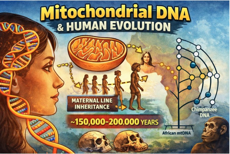 Mitochondrial DNA and Human Evolution Max IAS