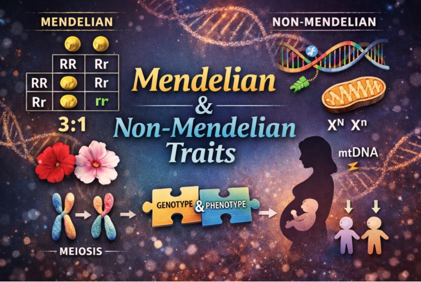 Mendelian and non Mendelian traits Max IAS
